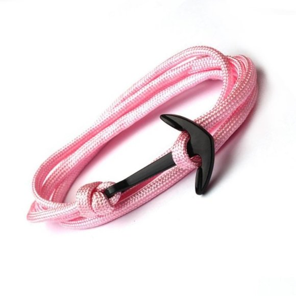 Cute Bracelet Anchor Boat Rope Beach Minimalist Rose Women Bohamian - Picture 2 of 2